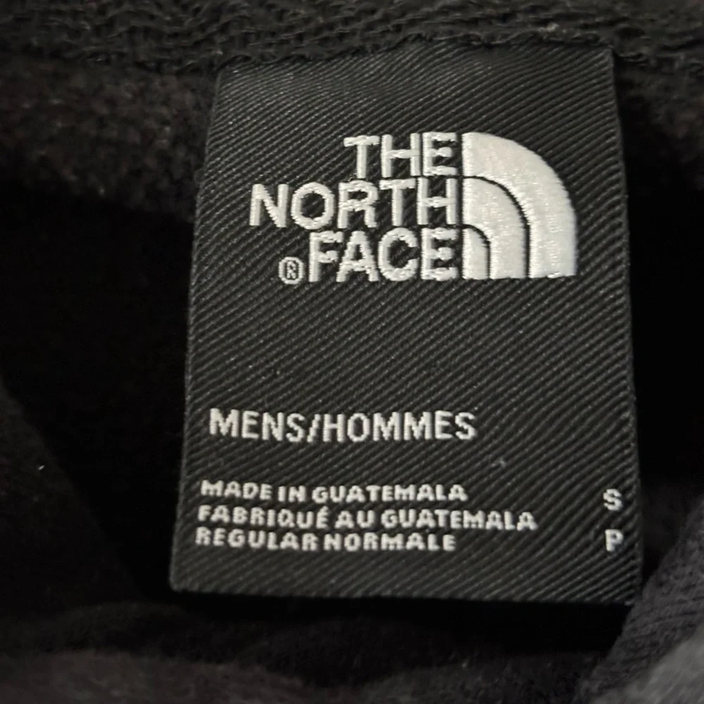 North Face Men‎ Reds Hooded Sweatshirt Small Black Red Hoodie Logo